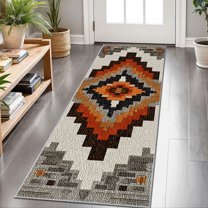 Hallway Runner Rug 2'x6' Washable Area Rugs Non Slip Laundry Rug Runner Floor Carpet Runners for Hallways Entryway Laundry Room Kitchen