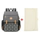 thumbnail image 1 of Bolsas de pañales LAND Mommy, mochilas de pañales de viaje de gran capacidad para madres con cambiador, prácticas bolsas de lactancia para bebés actualizadas MPB86 Tan Jianjun  unisex, 1 of 2