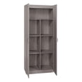 thumbnail image 4 of Scranton & Co 2-Piece Gray Storage Cabinet Set with 14 Cubby Compartments, 4 of 9