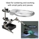 thumbnail image 2 of Lupa de Joyería ANGGREK con Luz LED y Clip Acero 5X Plateado, 2 of 8