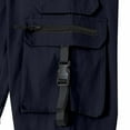 thumbnail image 7 of Kvture Mens Casual Cargo Joggers Drawstring Elastic Waist Tapered Work Cargo Pants Outdoor Hiking Pants with Pockets Navy XL, 7 of 7