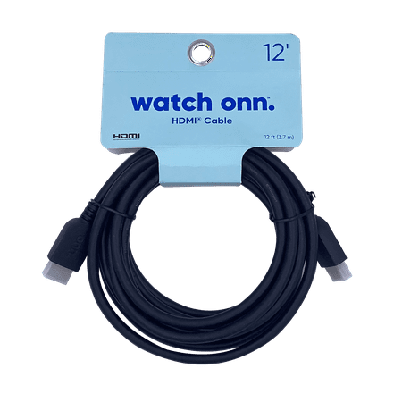 onn. 12' Premium HDMI Cable