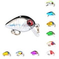 thumbnail image 1 of Leurres de Pêche Crankbaits Durs Réalistes Swimbait Petit Appât Simulation Graisse Réaliste Hameçons d'Eau Salée Simulation, Couleur 7, 1 of 8