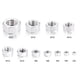 thumbnail image 4 of 304 A2 Din934 5Pcs Tuerca Hexagonal Chapada En Zinc Blanco Tuerca Hexagonal Abody M-8, 4 of 7