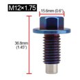 thumbnail image 4 of Oil Drain Plug, Practical Oil Sump Drain Plug With 3 Gaskets For Car Accessories, 4 of 8