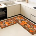 thumbnail image 5 of Kitchen Rugs Sets of 3 Non Slip Washable Kitchen Mats for Floor, Waterproof Kitchen Runner Rug, Floor Mat Carpet for Entryway, Laundry, Sink, Hallway, Bathroom, 5 of 12