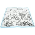 thumbnail image 1 of Tapete Para Garabatos Fácil De Colorear Material Saludable Tapete Para Pintar Garabatos Estilo Urbano Con 12 Bolígrafos De Color Para Niños Pequeños Dibujo Educativo ANGGREK Juguetes, 1 of 8