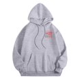thumbnail image 5 of FASHOFT Cute Palm Hoodies For Women Oversized Graphic Sweatshirt Baggy Aesthetic Hoodie Y2k Trendy Teen Girls Preppy Clothes Grey XL, 5 of 7
