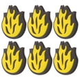 thumbnail image 3 of 6Pcs Fire Shaped Tennis Racket Damper Tennis Racket Silicone Shock Absorber Racket Supply, 3 of 9
