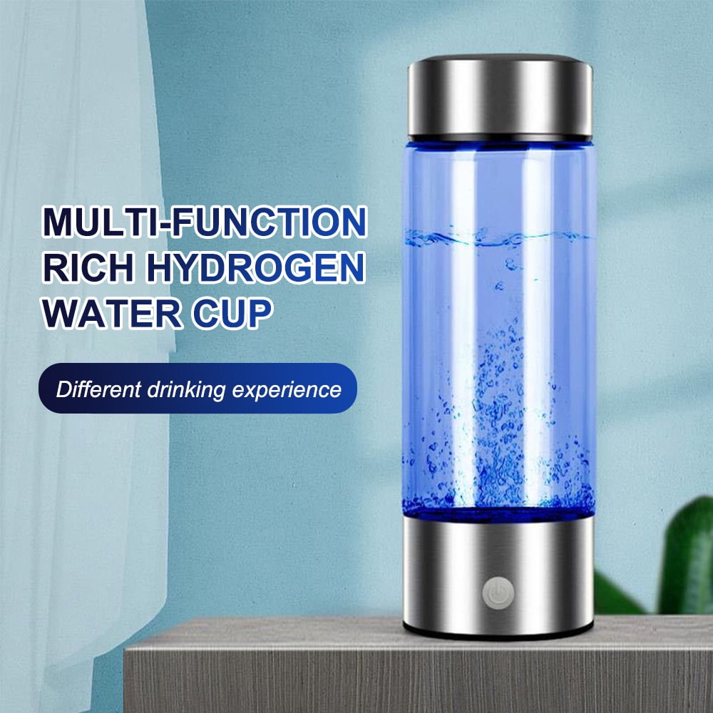 Home Disinfection Water Generator Reusable Sodium Hypochlorite Making Machine Self-Made Electrolysis Water Generator Spray Bottle USB Rechargeable 400ml