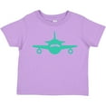 thumbnail image 3 of Inktastic Cute Teal Airplane Boys or Girls Toddler T-Shirt, 3 of 5