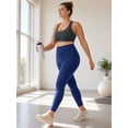 thumbnail image 5 of Yoga Leggings for Women Elastic Waist Butt Lifting Gym Yoga Pants Ultra Soft Basic Workout Pants, 5 of 9
