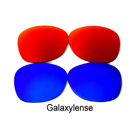 Galaxy Replacement Lenses for Ray Ban RB3016 Red & Blue 51mm Color  100% UVAB