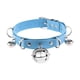 thumbnail image 3 of Gargantilla gótica punk para mujer, regalo, joyería punk para disfrazarse Azul claro, 3 of 9