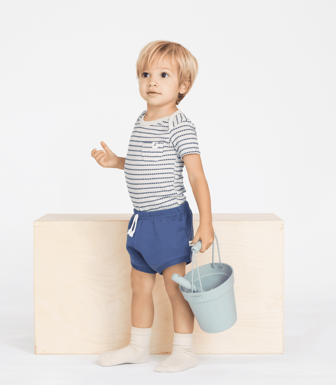 easy-peasy Baby Organic Bloomer Shorts, Sizes 0-24 Months