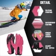thumbnail image 6 of Aptoco Winter Warm Gloves Touch Screen Gloves for Men Women Anti-Slip Driving Cycling Sports Gloves Waterproof Snow Gloves Ski Gloves, Valentines Day Gifts, 6 of 8