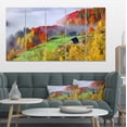 thumbnail image 1 of Colorful Autumn Landscape in Mountains - Large Landscape Canvas Art Print, 1 of 3