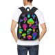 thumbnail image 4 of Balery Bright Mushrooms Mochila para hombre y mujer - Tela Oxford 600D resistente - Gran capacidad, resistente al agua, ideal para la escuela, viajes y senderismo, 4 of 6
