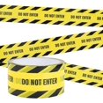 thumbnail image 1 of (C)Cinta de advertencia, 25 m, NO ENTRAR, cintas adhesivas de seguridad, cinta de advertencia amarilla para el lugar de trabajo y zonas de peligro, 1 of 5