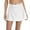 White, variant on Women's Solid Swim Skirt Build-in Brief Tummy Control Tankini Bottoms