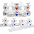 thumbnail image 4 of Kids Birthday Crowns 2Pcs Silver ABS for Adorable Look for Kids Use, 4 of 4