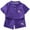 R/1335Dark Purple, variant on Vividxx Boys Short Sleeved Polo Shirt With Shorts Lapel Collar And Pocket Summer Short Sleeved Two Piece Set Outfits Sets For 2-8 Years Old Solid Color Toddler Fashionable Dailywear