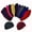 Red, variant on 5 Women Stretchy Turban Chemo Cap Bennie Head Wrap Headwear (5 Pastel)