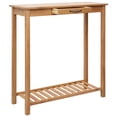 thumbnail image 5 of vidaXL 3 Piece Bar Set Solid Oak Wood, 5 of 7