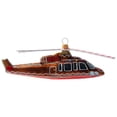 thumbnail image 4 of Joy To The World Gingerbread Helicopter Polish Glass Christmas Ornament\, 4 of 5