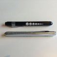 thumbnail image 3 of Linterna de enfermera de 2 piezas con luz de pluma médica de medidor de pupila para médicos de enfermería (blanco y negro), 3 of 7