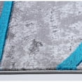 thumbnail image 2 of LaDole Rugs Modern Geometric Abstract Multicolor Area Rug Black/Blue/Grey 3'11" x 5'7"(120cm x 170cm) 4' x 6' Indoor Living Room,Patio,Bedroom, 2 of 5