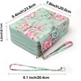 thumbnail image 2 of GHSDFBB, Twill Fabric, Pencil Case, with Zipper Closure, Green Rose, 171 Count, 2 of 6