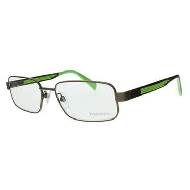 Diesel DL5051 038 Green Rectangle Optical Frames for mens