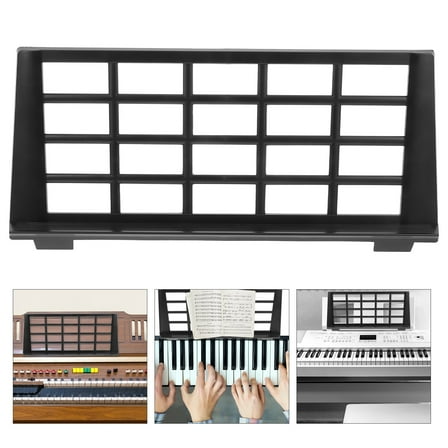 Masteelf Music Stand for Kids Electronic Music Stand Sheet Music Stand 45.5×20.5CM Black