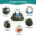 thumbnail image 3 of Bird in Branch Trees Forest Cooler Bag Lunch Bag Soft Cooler Cooling Tote Insulated Lunch Box for Adult Men Women, 3 of 6