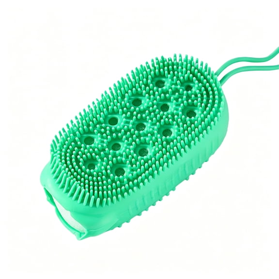 ACDANC 2026 New Traditional Nail Brush for Long Nails Multi Functional Silicone Body Brush Exfoliating Bath Scrubber Shower Loofah Scalp Protection