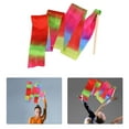thumbnail image 3 of LOLIPPYY 1Set Rhythmic Gymnastics Ribbon Streamers for Baton Twirling 27.6x7.9in, 3 of 7