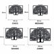 thumbnail image 4 of Cuadro Decorativo de Metal con Diseño colleción de árbol  Chico, 4 of 4