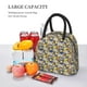 thumbnail image 5 of Balery Sicilian Style Bolsa de Almuerzo para Mujeres, Caja de Almuerzo, Bolsa de Almuerzo Pequeña Impermeable, Tote de Almuerzo Reutilizable con Gran Capacidad, 5 of 6