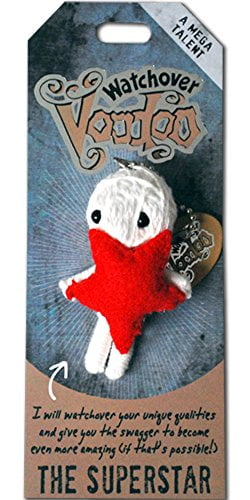 Watchover Voodoo Doll GOOD LUCK   3" New Lucky Charm 