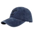 thumbnail image 1 of Gorra de béisbol con cola de caballo cruzada Dutton Ranch de Yellowstone en liquidación, gorra con bordado desgastado para exteriores, gorra con protección solar, gorra de color sólido, 1 of 2