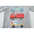 thumbnail image 4 of POPTEM Boys Pajamas Shirt+Pants Cotton Pjs Police Car Sleepwear for Boys 2-Piece Size 7, 4 of 7