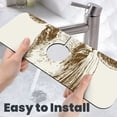 thumbnail image 6 of Xecao Cow for Kitchen Sink Splash Guard Faucet Mat , Faucet Guard & Draining mat, (15" X 5.5" ), 6 of 7