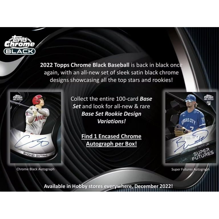2022 Topps Chrome Black Auto ヌートバー RC GOOD VALUE?! 💰 2022 Topps Chrome Black - YouTube