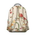 thumbnail image 3 of Mushroom Print Backpack for Women Men, Cute Water Resistant College School Bookbag, Lightweight Durable Laptop Backpacks for Teen Girls, Large Capacity Travel Backpack, Great Gift Idea for Students, 3 of 6
