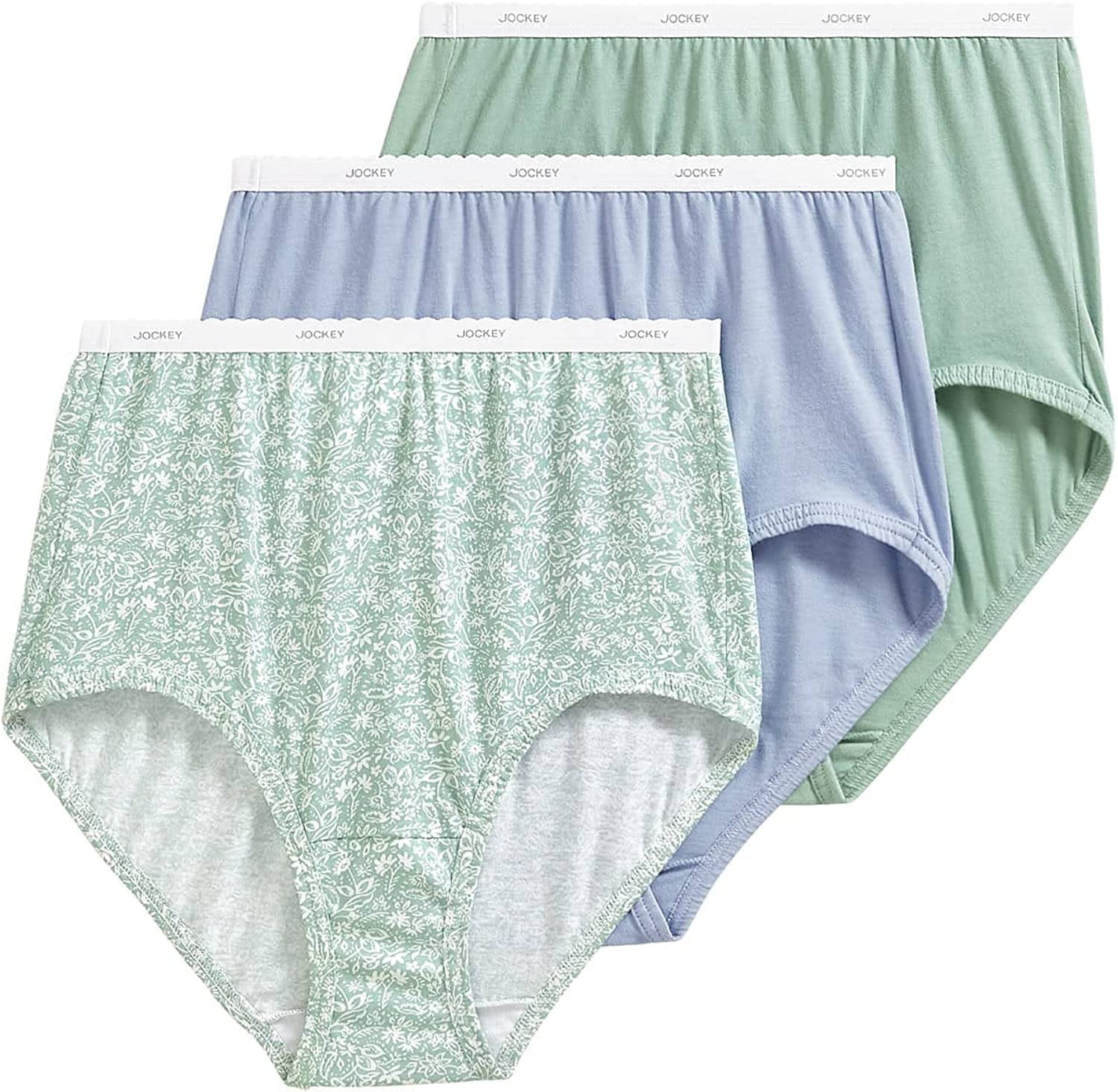 Jockey Women's Underwear Classic Brief - 3 Pack - Walmart.com