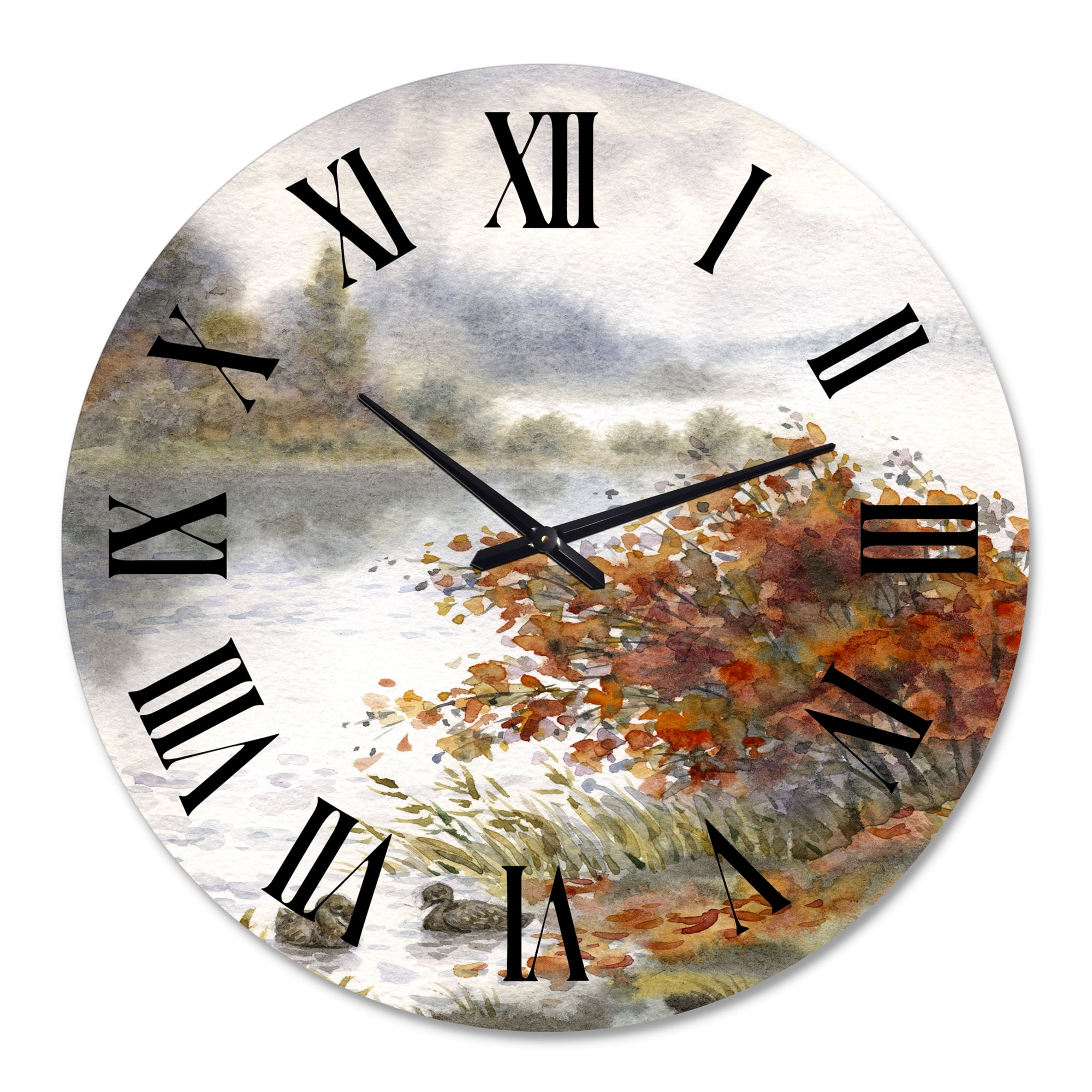 Designart 1 in Traditional Wall Clock