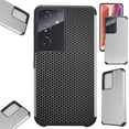 thumbnail image 1 of Compatible with Samsung Galaxy S22 Ultra 5G 6.8" Hybrid Fusion Guard Phone Case Cover (Metal Mesh Print), 1 of 1