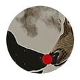 thumbnail image 4 of HAOXIT Table Cloth Round Tablecloth Christmas Tablecloths for Round Tables Small Round Tablecloth Table Cover for Outdoor 46-50, 4 of 8