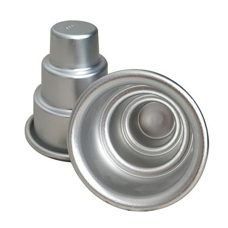 

3-Layers Round Cake Template Multipurpose Non-Stick DIY Muffin Cake Pan Practical Kitchen Baking Tools Medium